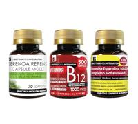 SAW PALMETTO 70 CÁPSULAS BLANDAS - VITAMINA B12 500 COMPRIMIDOS - DIOSMINA HESPERIDINA BIOFLAVONOIDES 100 COMPRIMIDOS | PRÓSTATA, ENERGÍA, CIRCULACIÓN, MICROCIRCULACIÓN, HEMORROIDES