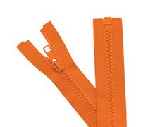 Sawaoke 2 piezas #5 76 cm chaquetas separadas chaquetas cremallera chaquetas de costura chaquetas cremallera de plástico naranja cremallera sastre a granel bricolaje ropa