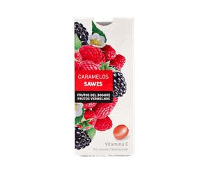Sawes Caramelos Blis Frutos Bosq S/A 22g - Caramelos sin azúcar vitamina C frutos bosque