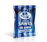 Sawes Caramelos Eucalipto Sin Azúcar Bolsa - Alivio Dolor De Garganta