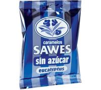 Sawes Pastillas balsámicas sin azícar sabor Eucalyptus en bolsa 50g