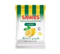 Sawes Pastillas balsámicas sin azúcar sabor Limón con Vitamina C en bolsa 50g