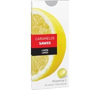Sawes Caramelos balsámicos sin azúcar sabor Limón con Vitamina C en blister 22g