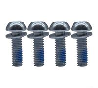 Sawhamale 4pcs M6x20mm Acero V Pinza De Freno Tornillos De Fijación Para Bicicleta De Montaña Horquilla Delantera Y Marco Asiento Tornillos Antióxido Plata