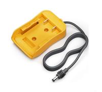 Sawhamale Batería de litio de 18 V 20 V a cable adaptador de corriente CC de 2,1 mm para Starlink compatible con baterías de la serie, amarillo, 1 m