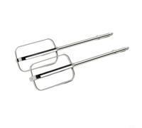 Sawhamale Batidor de mano de acero inoxidable de repuesto para Kenwood Chef & Major Series - Accesorios de batidor turbo de 17,5/21,5/18 cm, paquete de 2, apto para lavavajillas (cuatro palitos x 2)