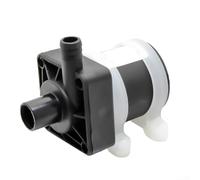 Sawhamale Bomba sumergible de motor sin escobillas, 24 V CC, caudal de 600 l/h, cabezal máximo de 5 m, 24 W, entrada/salida roscada de 1/2 pulgada, para circulación de agua industrial y de laboratorio