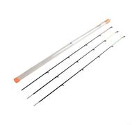 Sawhamale Comedero de fibra de carbono y fibra de vidrio, punta superior de caña de carpa - 50-120 g, 20.2-21.25 pulgadas, accesorio de pesca extra duro de acción rápida para arroyos y pesca de carpas