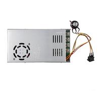 Sawhamale Controlador de velocidad del motor Qudai 200A DC 12-48V Bidireccional Gobernador de marcha atrás con potenciómetro para motores de cepillo de automatización industrial