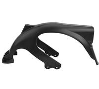 Sawhamale Guardabarros trasero resistente para scooter eléctrico Segway G2, plástico con gancho negro, 315 x 154 x 110 mm (guardabarros sin gancho)