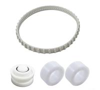 Sawhamale Guía de rodamiento de rodillos y kit de correa de transmisión de repuesto para Hayward Robotic Pool Cleaner Modelos RCX26000 RCX26001 RCX23002 QC Plus 500 Series