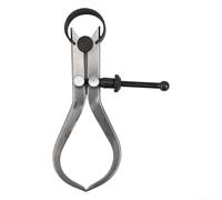 Sawhamale Herramienta de medición de calibre Vernier de acero al carbono, calibre de 150 mm para torneado de madera y medición de diámetro exterior, diseño portátil plateado para interiores y