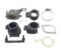Sawhamale HUS372XP - Colector de tubo de admisión para motosierra 372XP 365, pieza de repuesto con soporte, tubo de entrada de plástico de aire y combustible para jardín, patio, corte al aire libre