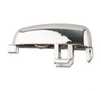 Sawhamale Interruptor de botón de freno de mano de repuesto para Vauxhall 2012-2018, perilla de liberación de freno de estacionamiento de plástico plateado OE 42504682