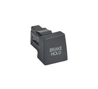 Sawhamale Interruptor de retención de freno de consola central 35356-TBA-A01 para Honda Civic 2016-2021, botón de control interior de repuesto directo, pieza de automóvil de plástico