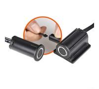 Sawhamale Interruptor de sensor de movimiento táctil CC 12V-24V controlador infrarrojo de onda de mano para iluminación de armario, cajón, rango de detección de 3-5 cm, color negro arena (interruptor