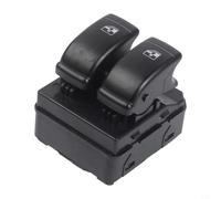 Sawhamale Interruptor de ventana eléctrica para el lado del pasajero, pieza de repuesto para interruptor de elevalunas eléctrico OEM 96652187 para Chevrolet Aveo 2006-2011, plástico negro