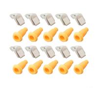 Sawhamale Juego de 24 piezas de marco de panel de puerta interior delantera y clips para Chevrolet Camaro Corvair Ventura Cutlass Classic Car Restoration