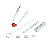 Sawhamale Juego de llaves de reparación de gancho de acero para Webasto Aparcamiento Calentador de aire Encendedor de chispa Kit de desmontaje de mantenimiento, 3 piezas de herramientas manuales