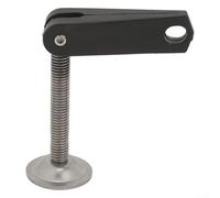Sawhamale Juego de tornillos de mango de abrazadera de popa, pieza de repuesto de aleación de aluminio de acero inoxidable OE 6E0-43118-01-00 6E0-43118-00 para fueraborda de 2 tiempos 4-15HP