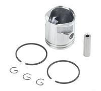 Sawhamale Kit de Montaje de pistones de Repuesto para Stihl- BG56 BG56C BG86 BG86C Modelos de soplador de Hojas 4241 020 1203 4241 020 1204 Piezas de Cilindro de Motor de soplador de Hojas Plateadas