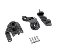 Sawhamale Kit de reparación de faros delanteros derecho para 5 (2004-2009), 5 (2006-2010) y Rabbit (2006-2009) - ABS, negro, OEM 1K0998226
