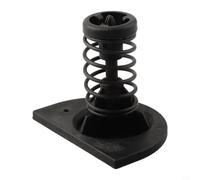 Sawhamale Kit de repuesto de válvula de derivación de colector para calentadores de piscina Sta-Rite, parte 777070001 77707-0001, componente de control de flujo de plástico negro para sistema de