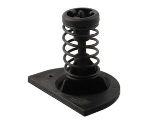 Sawhamale Kit de repuesto de válvula de derivación de colector para calentadores de piscina Sta-Rite, parte 777070001 77707-0001, componente de control de flujo de plástico negro para sistema de