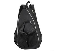 Sawhamale Mochila de paleta de pickleball de 20 a 30 litros con bandolera y transporte al hombro, bolsa de raqueta de tenis de tela Oxford para 2 palas, pelotas y equipo
