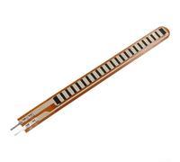 Sawhamale Sensor para guantes robóticos y tecnología portátil - Sensor de detección de curvatura, 73,66 x 6,35 mm/112,24 x 6,35 mm, resistencia recta de 25 KΩ, tolerancia ± 30%, curva de 1 m + (4,5)