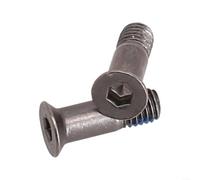 Sawhamale Tornillos de polea de rueda de guía de acero inoxidable M5 x 15,8 mm para desviadores SRAM, paquete de 2