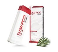 SAWPOO Champú con Saw Palmetto, Biotina, Provitamina B5 y Apigenin. Especial anticaída gracias al extracto Serenoa Repens