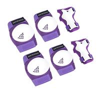 Sawyer Bikes - Set Protecciones Infantil - Niños 3 a 10 Años (S (3-7 Años), Morado)