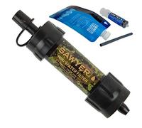Sawyer MINI - Filtro de agua, edición limitada, para actividad al aire libre, camping, senderismo, filtro de agua, tratamiento del agua, camuflaje