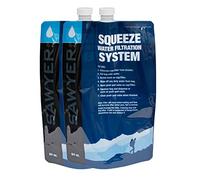 Sawyer Products Squeezable Pouch Filtro de Agua, Hombre, Azul/Negro, 64-Ounce