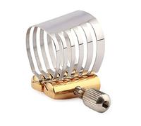 Sax Clarinete Boquilla Ligadura Saxofón Partes Clip Metal Ligadura de tornillo simple Cierre Clip Boquilla Ligadura Saxofón Ligadura Sax Metal Ligadura Clip de Ligadura