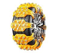 SAXCXCS 10pcs Cadenas Coche Nieve,para VW Transporter Multivan Caravelle T6 2015-2020,Universali,Fáciles de Instalar,Antideslizantes y Resistentes,para Caminos embarrados y conducción en inv,A