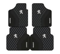 SAXCXCS 4 Piezas Coche Alfombrillas, para Peugeot Rifter 2018-2025 Antideslizantes e Impermeable Alfombras Delanteras e traseras Cuero Accesorios Interiores Automóviles
