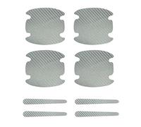 SAXCXCS 8 Pcs Película Protectora Manija Puerta Auto,para Audi Q3 Sportback F3 I 2019-2024,Protección contra Arañazos Bordes Puertas Coche,Accesorios Exteriores Coche,B