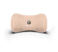 SAXCXCS Cojín Reposacabezas Coche, para Alfa Romeo Stelvio Giulia Giulietta Sportiva Mito Reposacabezas Coche Memory Foam,Almohada para Viaje en Coche,CóModas Transpirables,E