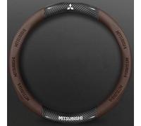 SAXCXCS Funda Volante Coche, para Mitsubishi Pajero Shogun Montero V80 V87 V93 V97 EVOLUTIONASX Antideslizante Cubierta de Volante Transpirable Protector de Volante,Accesorios Coches Interior,D