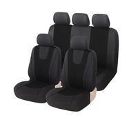 SAXCXCS Fundas Asientos Coche, para Dacia Sandero Stepway 2012-2025 Completo Juegos Cubreasientos Protectores Cómodo Protector Accesorios,A/Black