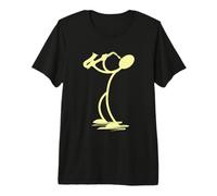 Saxo Man Jazz Music Saxofón Jugador Músico Camiseta Premium