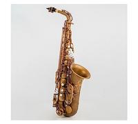 Saxofón Acabado Antiguo Eb Mi Bemol Alto Saxofón Shell Clave Talla Patrón Instrumento De Viento Con Estuche Otros Accesorios