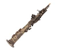 Saxofón Agudo Profesional Matte 54 Structure B-key Saxofón De Tono De Calidad Profesional(Bag A)