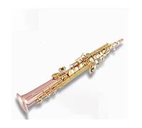 Saxofón Alto Boquilla y estuche profesionales para saxofón soprano en si bemol con cobre fosforado y una hermosa calidad de sonido