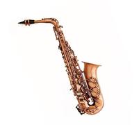 Saxofón Alto Cobre Antiguo Eb E Flat Saxofone Con Boquilla Instrumento Musical Profesional Saxofón para estudiantes