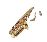 Saxofón Alto Con Cuerpo De Alpaca Bañado En Oro Instrumento Profesional En Mi Bemol Con Estuche Saxofón Para Principiantes