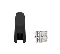 Saxofón Alto Con Tapa, Abrazadera De Hebilla De Metal, Sombrero Esmerilado, Accesorios Para Saxofón, Sujetador, Abrazadera De Ajuste De Un Solo Tornillo