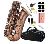 Saxofón Alto De Calidad Saxofón Alto Profesional E-plano Instrumentos Musicales Saxofón Simulación De Cobre Antiguo